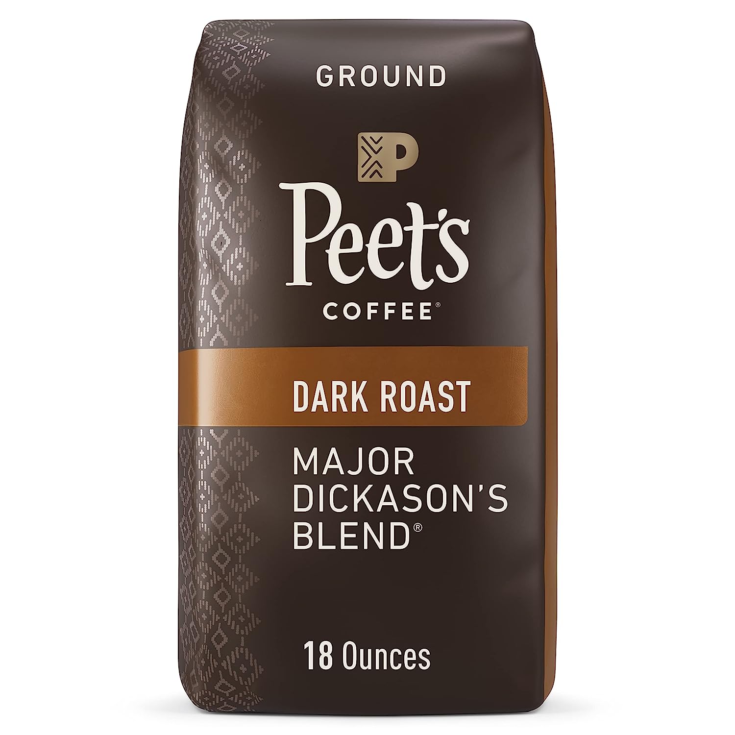 Peet’s dark roast major dickasons blend bag of coffee