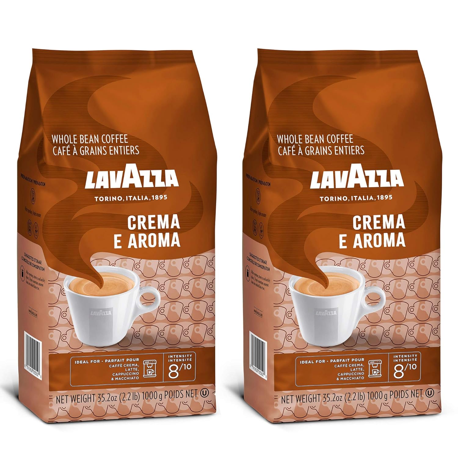 Lavazza cream e aroma coffee bag