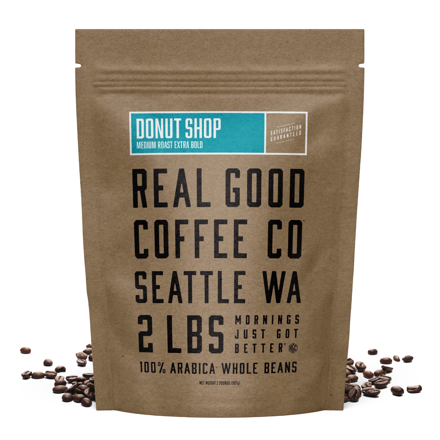 Donut shop 2 lb bag coffee grounds