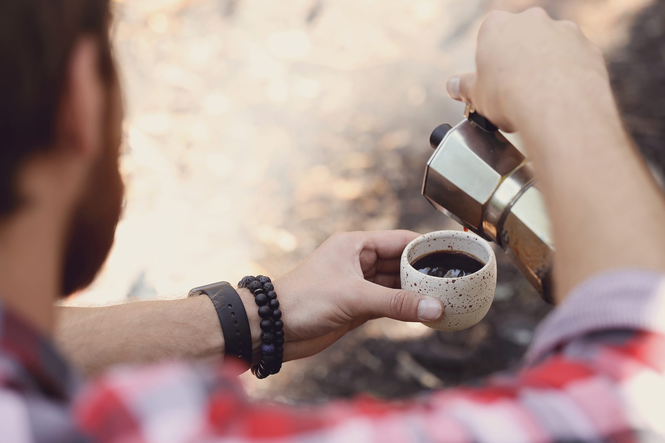 Camp coffee brew